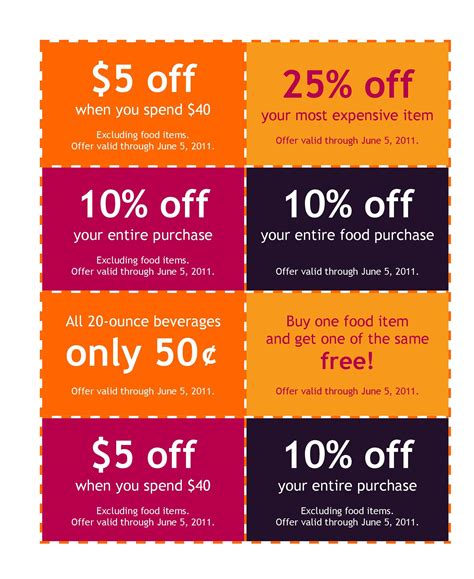 Promo Codes and Coupons .